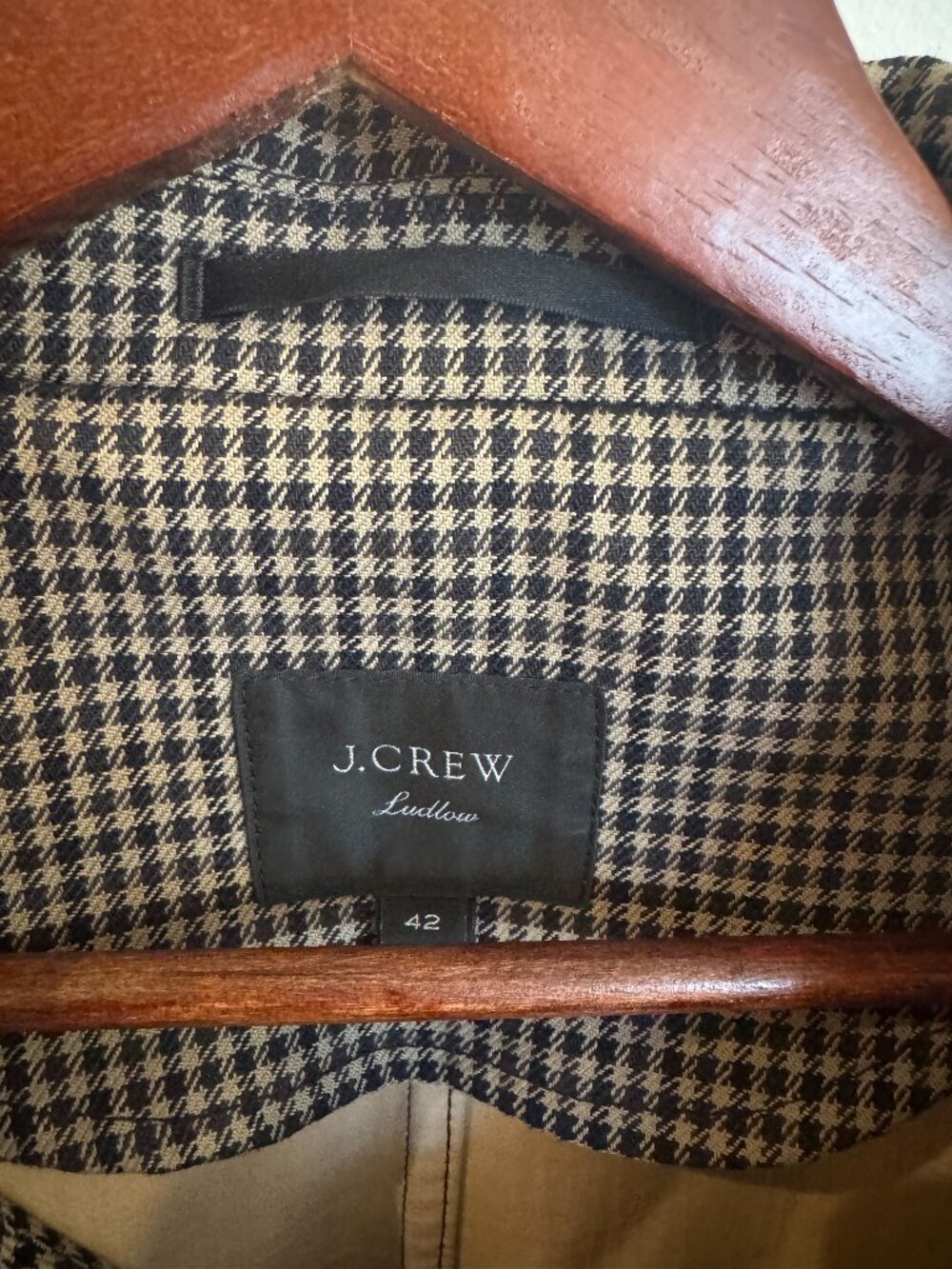 J.Crew Ludlow Houndstooth Car Coat - Picture 7 of 7